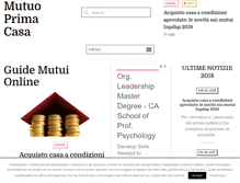 Tablet Screenshot of mutuoprimacasa.org