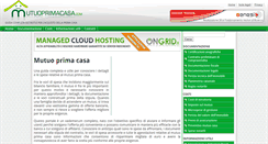 Desktop Screenshot of mutuoprimacasa.com