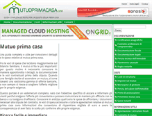 Tablet Screenshot of mutuoprimacasa.com